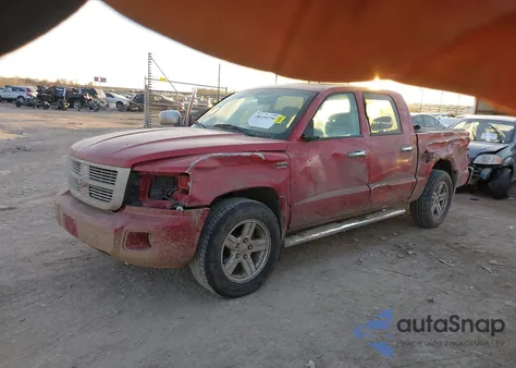 2010 Dodge Dakota Bighorn/Lonestar z USA, uszkodzony, nr VIN 1D7CE3GP7AS119095